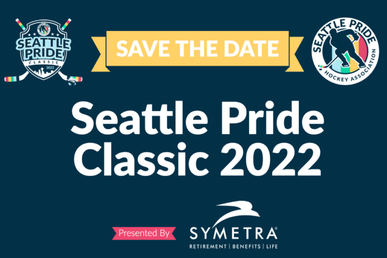 Seattle Pride Classic 2022 "Save the Date"