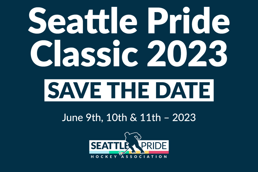 Seattle Pride Classic 2023 "Save the Date"